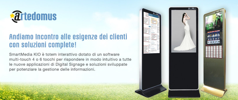 SmartMedia KIO: Totem Interattivo Touch